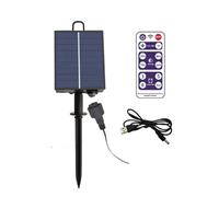 NONDK Kits de Caja de Control de Panel Solar de 1200 MAh Panel de Batería de Litio para Lámpara de Tira de Cadena LED de 3,7 V 24 V Carga CC