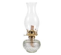 NONDK Lámpara de Aceite Rústica de Vidrio Vintage, Lámpara de Aceite para Uso en Interiores, Decoración del Hogar, Iluminación, Linterna de Aceite