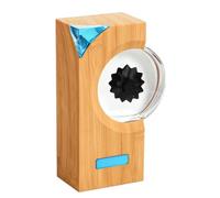 NONDK Lámpara de Ritmo Musical de Ferrofluido Equipo de Captación de Líquido Magnético de Ferrofluido Captación de Música Visual de Sonido de Escritorio A