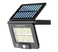 NONDK Lámpara Solar LED Impermeable con Sensor de Movimiento, Control Remoto, 3 Modos, para Patio, Garaje, Patio Trasero.
