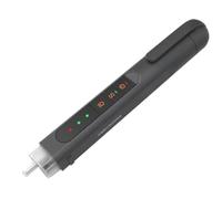 NONDK Lápiz CauchoRecubierto Alarma 55g | Caucho recubierto, 55 g, lápiz detector de tensión sin contacto con linterna LED y alarma .
