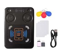 NONDK Lector de Tarjetas con Chip Inteligente RFID NFC, Copiadora + 3xUID/Tarjeta CUID IC, 13,56 M ID, 125 K, 250 K, 375 K, Clonador de Token RFID