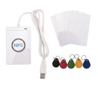 NONDK Lector RFID NFC ACR122U USB Escritor de Tarjetas Inteligentes SDK Software de Copia y Clonación M-Ifare Copiadora de Tarjetas Inteligentes Duplicador para S50 13.56MHz UID