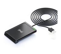 NONDK Lector Tarjetas Inteligentes 2 en 1 con Contacto + NFC. Lector/Grabador Tarjetas Inteligentes Doble Interfaz Conectado A PC. Lector Tarjetas Inteligentes PCSC con Contacto.