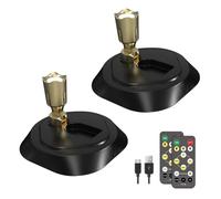 NONDK LED Inalámbrico para Iluminación Interior con Control Remoto para Exhibición de Arte en Pared de de Pintura.