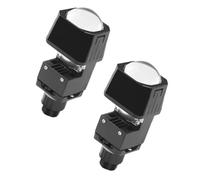 NONDK Lente Bi-Led de Matriz de 1,5 Pulgadas de Luz Alta y Baja para Proyector de Faros LED de Motocicleta para Automóvil, 6000 K, Universal, H4, H7, 9005, 9006