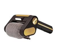 NONDK Limpiador de Parrilla Eléctrico Inalámbrico: Recargable, con Rodillo de Acero Inoxidable de 350 RPM y Luz LED Integrada.