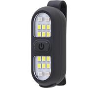 NONDK Linterna con Clip, Luz de para Corredores, Luces de Seguridad Recargables para Caminar de Noche, Acampar Gratis y Hacer Senderismo.