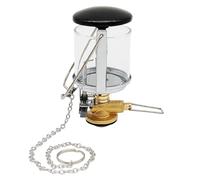 NONDK Linterna de Gas, Linterna de Gas Compacta de Metal para Camping con Vidrio Resistente Al, Lámpara de Vela Portátil para Camping y Senderismo