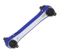 NONDK Llave de Mandril 4 en 1. Llave Maestra Profesional para Apretar y Aflojar el Mandril de la Mayoría de los Taladros.