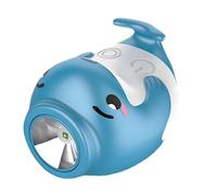 NONDK Luces de Bocina para Bicicleta, Lámpara LED de Ballena para Bicicleta con Bocina de 110 Decibelios, Linterna de Alto Brillo, Luz para Ciclismo Nocturno.