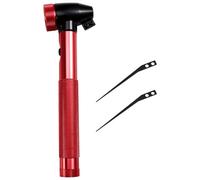 NONDK Lupa de Color Rojo para Cerradura de Llave de Coche, Herramientas de Cerrajería, Endoscopio con Luz de Fibra Óptica, Herramientas de Reparación de Automóviles.
