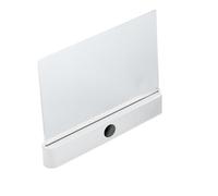 NONDK Luz de Lectura LED, Recargable, Transparente, con 3 Colores y Temporizador, Ideal para Leer Libros A Toda Página, Color