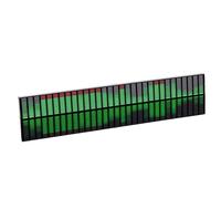 NONDK Luz de Recogida LED de Espectro Musical Verde+Rojo, Indicador de de Audio Controlado por Voz, Indicador de de Audio, Medidor VU, Lámpara de Atmósfera.