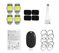 NONDK Luz Estroboscópica LED Control Remoto Inalámbrico para Motocicleta Coche Lámpara de Advertencia Anticolisión Indicador Drones Accesorios
