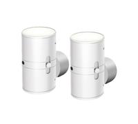NONDK Luz LED Enchufable en la Pared Regulable con Sensor de Luz 3 Temperaturas Luz para Dormitorio Enchufe UE