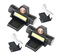NONDK Luz para Soldar, 2 Juegos de Luz para de Soldadura, Doble Iluminación, Giratoria con Abrazadera, Impermeable y Magnética, USB, Cabezal de Lámpara Potente
