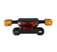 NONDK Luz Trasera LED 48/60V para Scooter Eléctrico, Freno/Señal de/Conducción para Conducción en Bicicletas Eléctricas y Scooters.