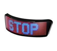 NONDK Luz Trasera LED Inteligente para de Ciclismo, Luz para Cascos de Motocicleta con Velocímetro de Señales de y Aplicación Programable