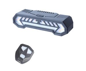 NONDK Luz Trasera para Bicicleta Luz de Advertencia para Bicicleta hacia la Luz Trasera