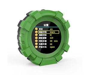 NONDK M95 GPS MultifuncióN InclinóMetro 4X4Car Medidor de Pendiente Alarma de Exceso de Velocidad Accesorios Todoterreno CuentakilóMetros Digital BrúJula