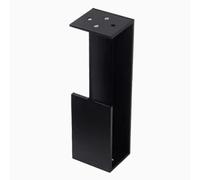 NONDK Manija de Puerta Corrediza de Madera de 45 mm con Bolsillo, Manijas Laterales de Aleación de Aluminio para Muebles.