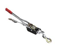 NONDK Manual de Cable de Acero, Herramienta de Tensado, de Doble Gancho, Herramienta de Elevación, Extractor de Cable de Alta Resistencia, Extractor de Cable de 2 Toneladas