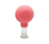 NONDK Masajeador de Tarro de Vidrio con Ventosas Al Vacío para Acupuntura Hijama, Ventosa para el Cuidado de la Cara B