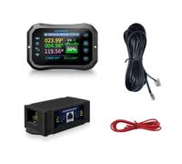 NONDK Medidor de Culombio WiFi Monitor de Batería de RV Indicador de Capacidad de Batería Probador Voltímetro-Amperímetro de Potencia para Todas Las Baterías 0-100A