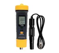 NONDK Medidor de Oxígeno Disuelto Profesional con Pantalla LCD Digital y Bluetooth. Probador de Calidad del Agua de 0,0 A 20,0 Mg/L. Medidor de Temperatura de 0 °C A 50 °C.