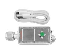 NONDK Medidor de Potencia de Tipo N de 35 MHz-4,4 GHz Analizador de Espectro V10 Pantalla Comunicación Atenuador de -70 A +30 Dbm Detector de Potencia EMC