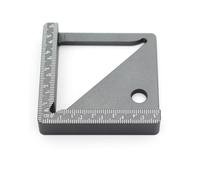 NONDK Medidor de y Profundidad de Aleación de Aluminio para Carpintería, Herramienta para Medir la de una de Mesa.