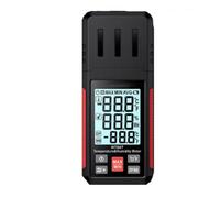 NONDK Medidor Digital de Temperatura y Humedad HT607. Higrómetro Digital de Alta Precisión con Medidor de Humedad del Punto de Rocío Ambiental.