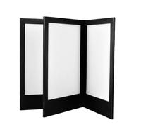 NONDK Menú con Luz LED Recargable, Libro de Exhibición de de PU, Libro de Páginas para Bares, Restaurantes y Clubes Nocturnos