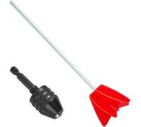 NONDK Mezclador de Pintura y Accesorio Mezclador de Epoxi con Portabrocas de VáStago Hexagonal de 1/4 Pulgadas para Mezclas de Resina Epoxi, LáTex, Pinturas Al óLeo