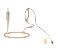 NONDK Micrófono de un Solo Oído Montado en la Cabeza de Color Piel con Conector de 3.5mm para Oficina/Conferencia, Portátil