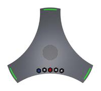 NONDK Micrófono Omnidireccional, Altavoz Portátil para Conferencias, Radio de Captación de 3 A 5 M, Micrófono Inalámbrico Bluetooth con Conexión USB en Cascada.