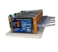 NONDK Minero de 5 Ranuras y 1061 /S con Base Mejorada, Alta Velocidad, para Bitcoin, Criptomonedas, Pantalla Inteligente de 2,8 Pulgadas, para Uso Doméstico.