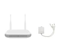 NONDK Mini Grabadora de Vídeo en Red WiFi NVR de 8 Canales 265 con Detección Avanzada, Compatible con la Aplicación XMEYE ICSee y Enchufe de la UE.