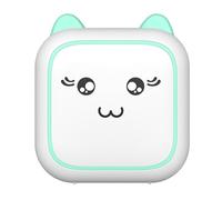 NONDK Mini Impresora de Etiquetas Adhesivas Térmicas, Impresora de Pegatinas con Bluetooth, Mini Impresora de Notas de Bolsillo para el Hogar y la Oficina