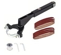 NONDK Mini Lijadora Pulidora, Amoladora Angular, Accesorios para Lijadora de Banda Modificada, Adecuados para Amoladora Angular de 125 mm