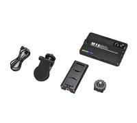 NONDK Mini Luz de Relleno con Clip Recargable RGB, LáMpara PortáTil Ajustable para TeléFono, Almohadilla, Maquillaje, Selfie, Vlog