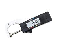 NONDK Mini Medidor de Espesor Digital Portátil de 0 A 25,4 mm con Regla de Perlas para Joyería con Resolución de 0,01 Mm.