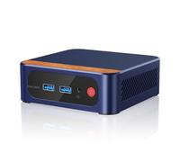NONDK Mini PC N100 4K 4096 X 2160 60 Hz DDR4 16 GB RAM 256 GB SSD para Win11 Pro WIFI6 BT Computadora de Escritorio para Juegos Enchufe de la UE