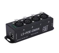 NONDK Mini POE Ethernet ArtNet DMX512 Controlador 4 Universe 2048 Iluminación de Discoteca con MA2 Grandma3 Sun Suite3 DVC4