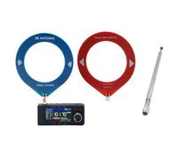 NONDK Mini Receptor de Radio SI4732, 10 KHz-180 MHz, LSB, USB, Am, FM, Todas Las Bandas, Mini Radio de Bolsillo con Antena, HF, SW, MW, VHF.