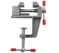 NONDK Mini Tornillo de Banco de Mesa de Aleación de Aluminio, Tornillo de Banco Multifuncional para Reparación Fija de Moldes de Manualidades DIY