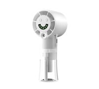 NONDK Mini Ventilador de Mano Portátil con Nebulizador, Humidificador Colgante para el Cuello, Ventilador de Mano con Agua en Niebla, Pequeño Ventilador Personal de Enfriamiento para Exteriores B.