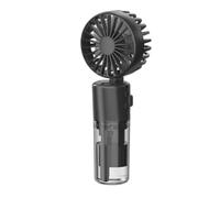 NONDK Mini Ventilador Portátil con Humidificador Recargable por USB, Pulverizador de Niebla Refrescante, Ideal para el Hogar, la Oficina, el Dormitorio, Compacto y de Mano.