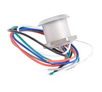 NONDK Minilector de Control de Acceso una Prueba de Agua RFID 13.56Mhz EscáNer de Tarjetas WG26 /34 Lector de Microtarjetas Wiegand de Salida